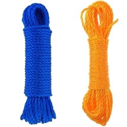 Marksman Multi Purpose 6mm Poly Rope 50ft Orange or Blue 68085C