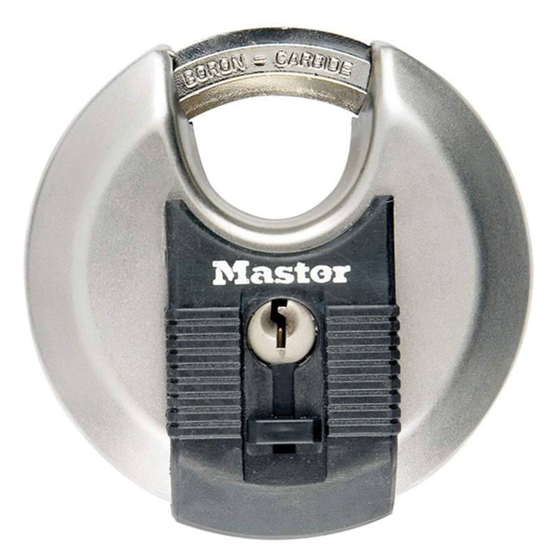 Master Lock Excell Stainless Steel Discus 70mm Padlock MLKM40 M40EURD ...