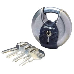 Master Lock Excell Stainless Steel Discus 70mm Padlock MLKM40