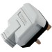Masterplug 13 Amp 240v Electric Rubber Plug Black or White