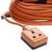 MasterPlug 15 Metre Electric Garden Extension Cable Lead CT1513