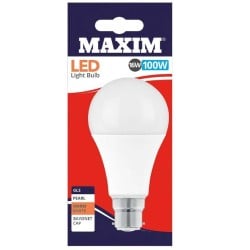 Maxim LED Bayonet Low Energy Light Bulb 16w = 100w GLS Warm White
