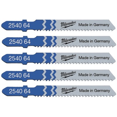 Milwaukee Jigsaw Blade Metal Cutting T118B 4932254064 5pk