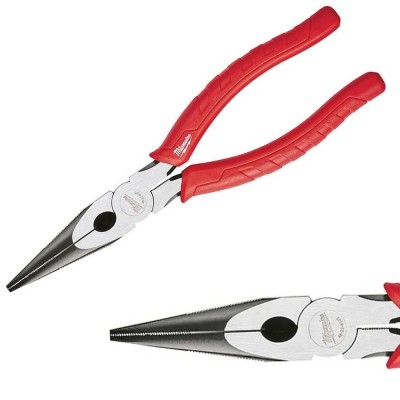 Milwaukee Pro Long Nose Combination Pliers Wire Cutters MHT48226101