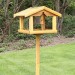 Natures Market Premium Bird Table With Built In Nut Feeder BF009WF