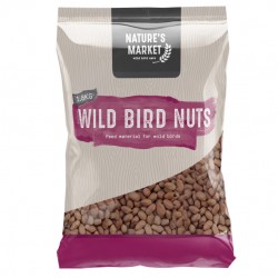 Natures Market Kingfisher Wild Bird Food Nuts Peanuts 1kg BF10N