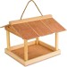 Natures Market Hanging Covered Wooden Feeder Garden Bird Table HBT