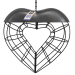 Natures Market Heart Fat Ball Suet Ball Bird Feeder BFLOVE2