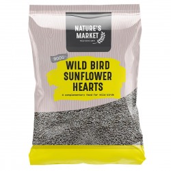 Natures Market Wild Bird Food Sunflower Seed Hearts 900g BFWF03