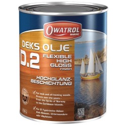 Owatrol D2 DEKS OLJE Yacht Marine Flexible High Gloss Wood Oil Varnish Finish D2-1