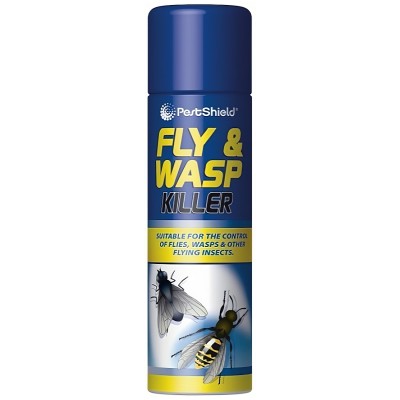 Pestshield Fly and Wasp Killer 300ml Aerosol Spray PS0005A