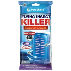 Pestshield Flying insect Killer Protects and Lavender Air Freshener PS0036