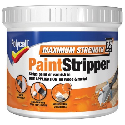 Polycell Maximum Strength Paint and Varnish Stripper 500ml 