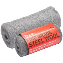 Prodec Steel Wool Fine Grade 400g Roll Decorating Cleaning Polishing 00WW Prodec Steel Wool Fine Grade 400g Roll Decorating Cleaning Polishing 00WW