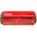 Prodec Steel Wool Medium Grade 400g Roll Decorating Cleaning Polishing 1WW
