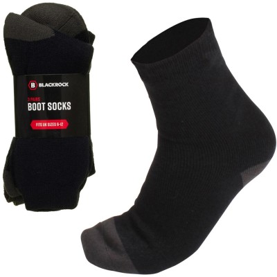 BlackRock BRBS3P Boot Heavy Duty Super Comfort Work Socks 3pk BRBS3P