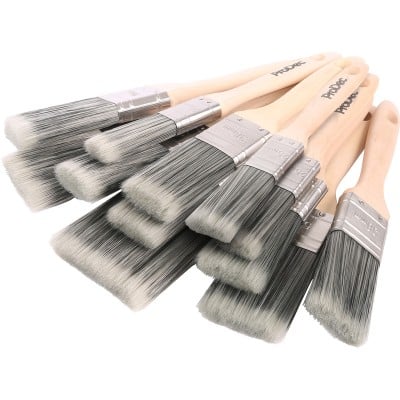 Prodec Painters Decorators Dozen Synthetic Paint Brush 12pc Set PBPT060