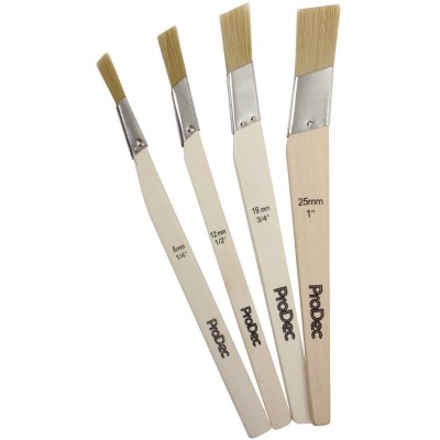 Prodec Slant Cut Lining Fitch Synthetic Paint Brush 4pc Set LFSYSET