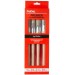 Prodec Pro Pointed Synthetic 15mm to 25mm Round Sash Brush 4pc Set PBSA005
