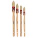 Prodec Windsor Sash Paint Brush 4pc Set 15mm to 25mm PWINSB4P