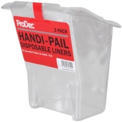 Prodec Decorators Handi Pail Paint Kettle Scuttle Liners Pack of 3 - PMPC003 Prodec Decorators Handi Pail Paint Kettle Scuttle Liners Pack of 3 - PMPC003