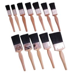 Prodec Contractors Painters Dozen Trade Paint Brush 12pc Set PBSDD