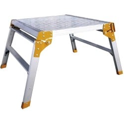 Folding XL 900mm Aluminium Extra Large Work Platform Hop Up
