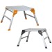 Prodec Folding 600mm x 600mm Aluminium Work Platform Heavy Duty Hop Up DWDK606 