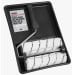 Prodec Twin Microfibre 9 inch Emulsion Paint Roller Frame Tray 4pc Kit PRRT029