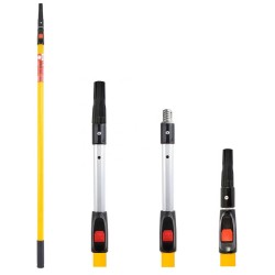 Prodec Fiberglass Paint Telescopic Roller Pole 4ft 8ft PREX004