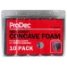 Prodec Concave Smooth Finish High Density 4" Foam Roller Sleeve 10pk  PRRE070