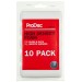 Prodec High Density Foam Mini 4 inch Paint Roller Sleeve 10pk PRRE036