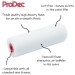 Prodec High Density Foam Mini 4 inch Gloss Paint Roller Sleeve Box of 20 PRRE058