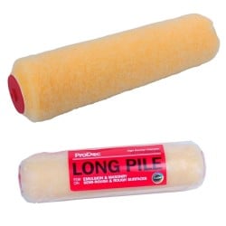 Prodec PRRE046 Long Pile Emulsion 12 Inch Polyester Paint Roller Sleeve 