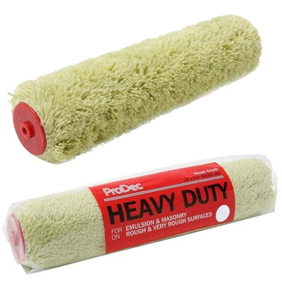Prodec Double Arm 12 inch HD Masonry Emulsion Paint Woven Roller Sleeve PRRE028