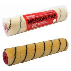 Prodec PRRE027 Tiger Medium Pile 12 inch Emulsion Masonry Paint Roller Sleeve