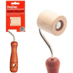ProDec Premium Seam Roller Wooden Handle RSR1