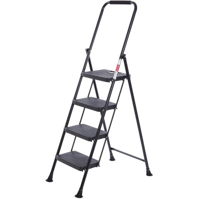 ProDec Easy-Fold Super Stable 4 Tread Hand Rail Step Ladder LFD4STEP