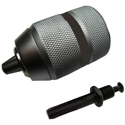 PTI Metal 13mm Keyless Drill Chuck & SDS Plus Adapter PTI0043