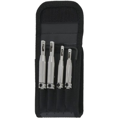 PTI Door Hinge Guide Drill Bit Professional 4pc Set PTI0148