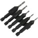 PTI Pilot Countersink Drill Bit 5pce Set PTI0147
