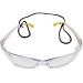 PTI Clear Wrap Around Work Safety Glasses PTI0202