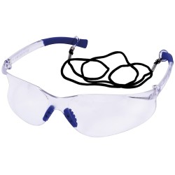 PTI Clear Wrap Around Work Safety Glasses PTI0202