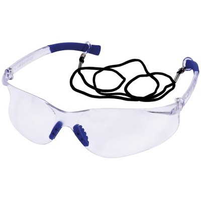 PTI Clear Wrap Around Work Safety Glasses PTI0202
