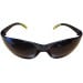 PTI Smoked Wrap Around Safety Sun Glasses PTI0203