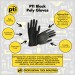 PTI Poly PU Coated Palm Home Garden Work Gloves Medium Size 8 PTI0195