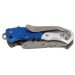 PTI Folding Dual Blade Lock Back Utility Stanley Knife Blue PTI0278