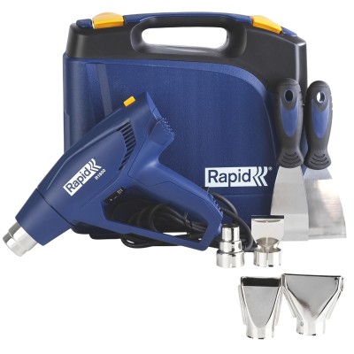 Rapid R1800 Hot Air Heat Gun 1800w 240V Kit RPD5001403