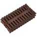 Rawlplug Brown Uno Wall Plugs 7mm x 30mm Pack of 96 68560