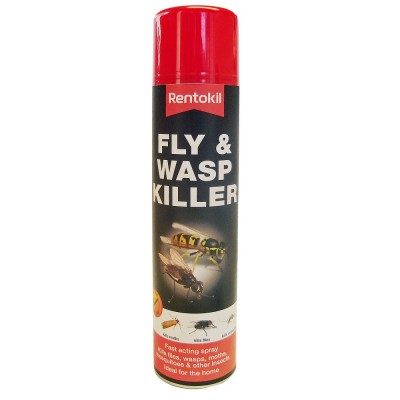 Rentokil Fly and Wasp Killer 300ml Aerosol PSF126